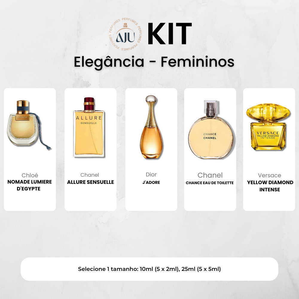 Kit Elgancia (Decant) Kit - Elegância - Imagem 1